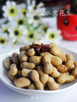 盐水煮花生的做法