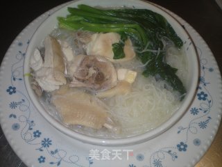 咸鸡米线的做法