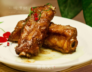 蜜汁排骨的做法