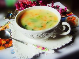 玉米豆花汤的做法