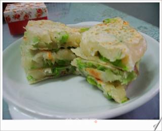 豇豆煎饼的做法