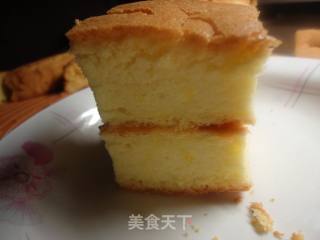 第一次做的戚风蛋糕的做法