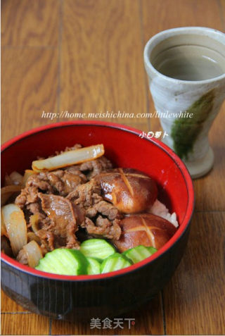 牛肉饭的做法