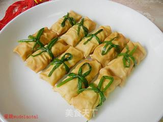 葱香百页包的做法