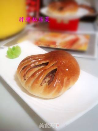 佛手豆沙面包