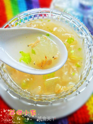 冬瓜虾米汤的做法