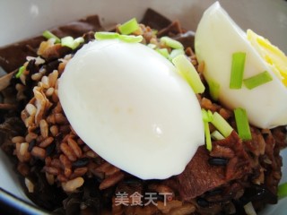 懒人版笋干酱油饭的做法