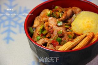 香煎里脊饭的做法