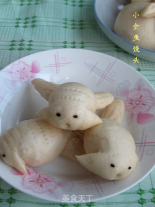 花样面食——小金鱼馒头的做法