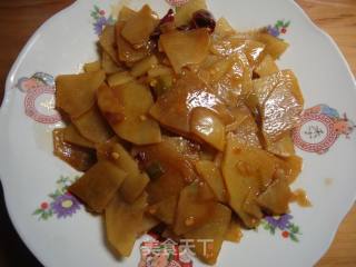 醋溜土豆片的做法