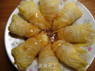 白菜银丝卷的做法