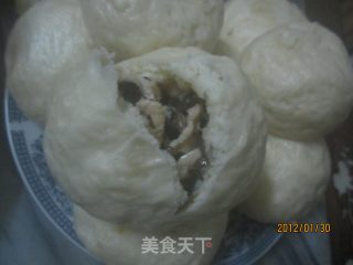 鸡丝香菇包的做法