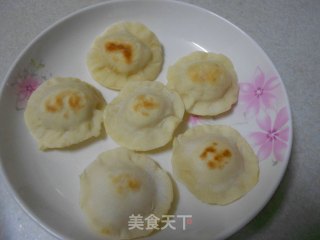 荷叶地瓜饼的做法