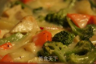 【鼓捣吃喝】当奶酪遇见蔬菜......---奶酪焗蔬菜的做法