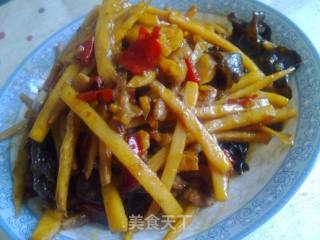 鱼香肉丝的做法