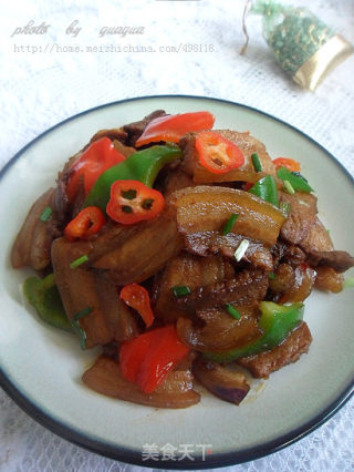 肉控们的最爱【椒块五花肉片儿】的做法