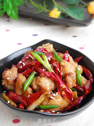 冬天里的一把火—麻辣鸡丁的做法
