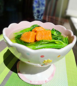 番薯芥菜汤的做法
