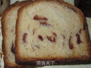 蔓越莓吐司的做法