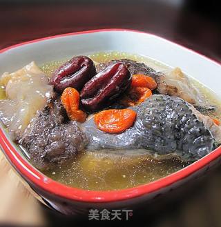 营养滋补~~炖海参竹丝鸡的做法