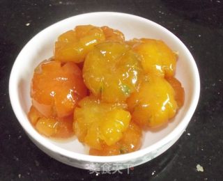 糖渍金桔的做法