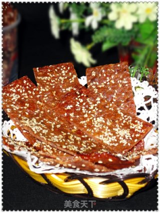 自制小吃—猪肉脯的做法