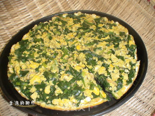韭菜鸡蛋糊饼的做法