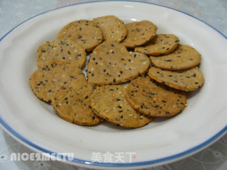 芝麻薄脆饼干的做法