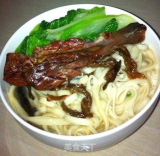 清水煊鸭面的做法