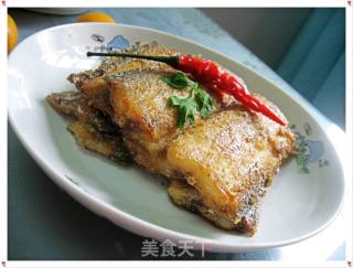 煎咸带鱼的做法