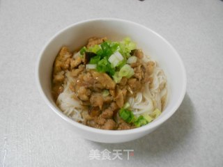 肉燥面线的做法