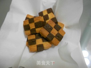 格子饼干的做法