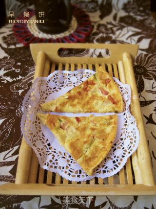 只需二分钟准备的早餐鸡蛋饼的做法
