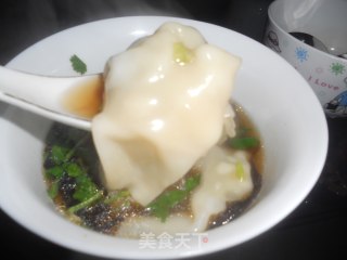 春天的味道——野菜鲜肉馄饨