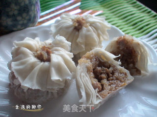 【糯米烧麦】的做法