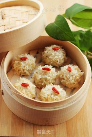 让珍珠肉丸子口感更细嫩软糯的秘诀——【珍珠丸子】的做法