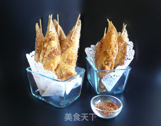 油炸鳎鰢羔的做法