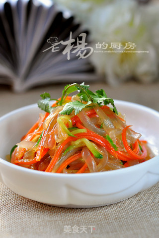 葱油蜇丝的做法