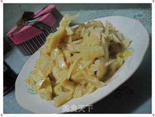 腌菜冬笋的做法