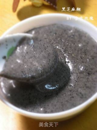 黑芝麻糊的做法