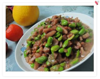 莲藕毛豆的做法
