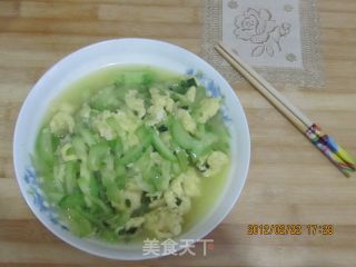 西葫芦煸鸡蛋的做法