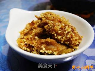 小米粉蒸肉的做法