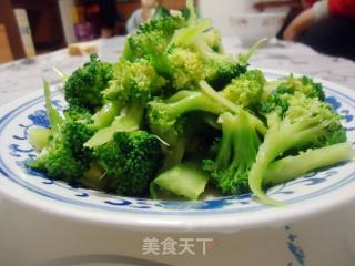蒜蓉西兰花的做法