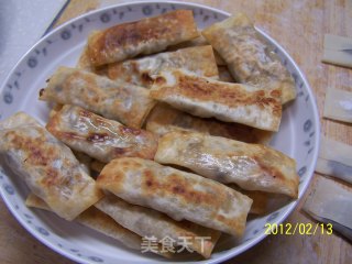 懒人做饭之--简易素春卷