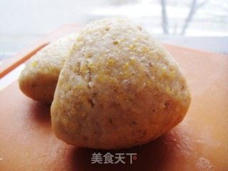 粗粮椒盐三角馒头的做法