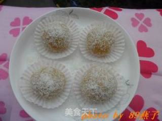 当南瓜遇上红薯-----南瓜糯米糍的做法