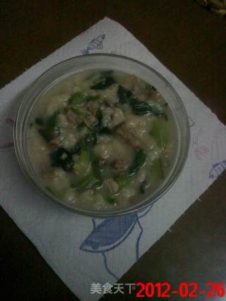 青菜面疙瘩的做法
