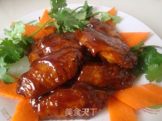 酒焖鸡翅的做法