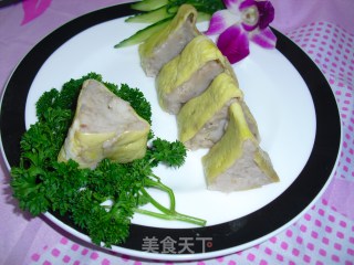 芋头蛋卷的做法